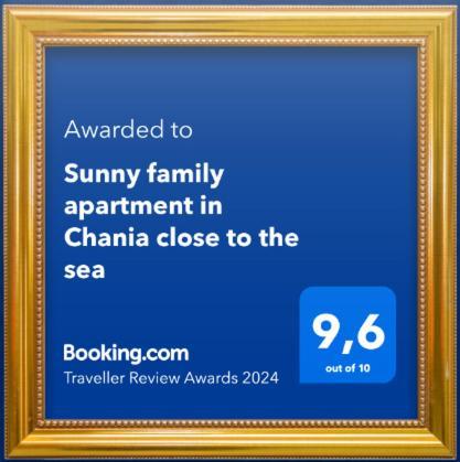 Sunny Family Apartment In Chania Close To The Sea Esterno foto
