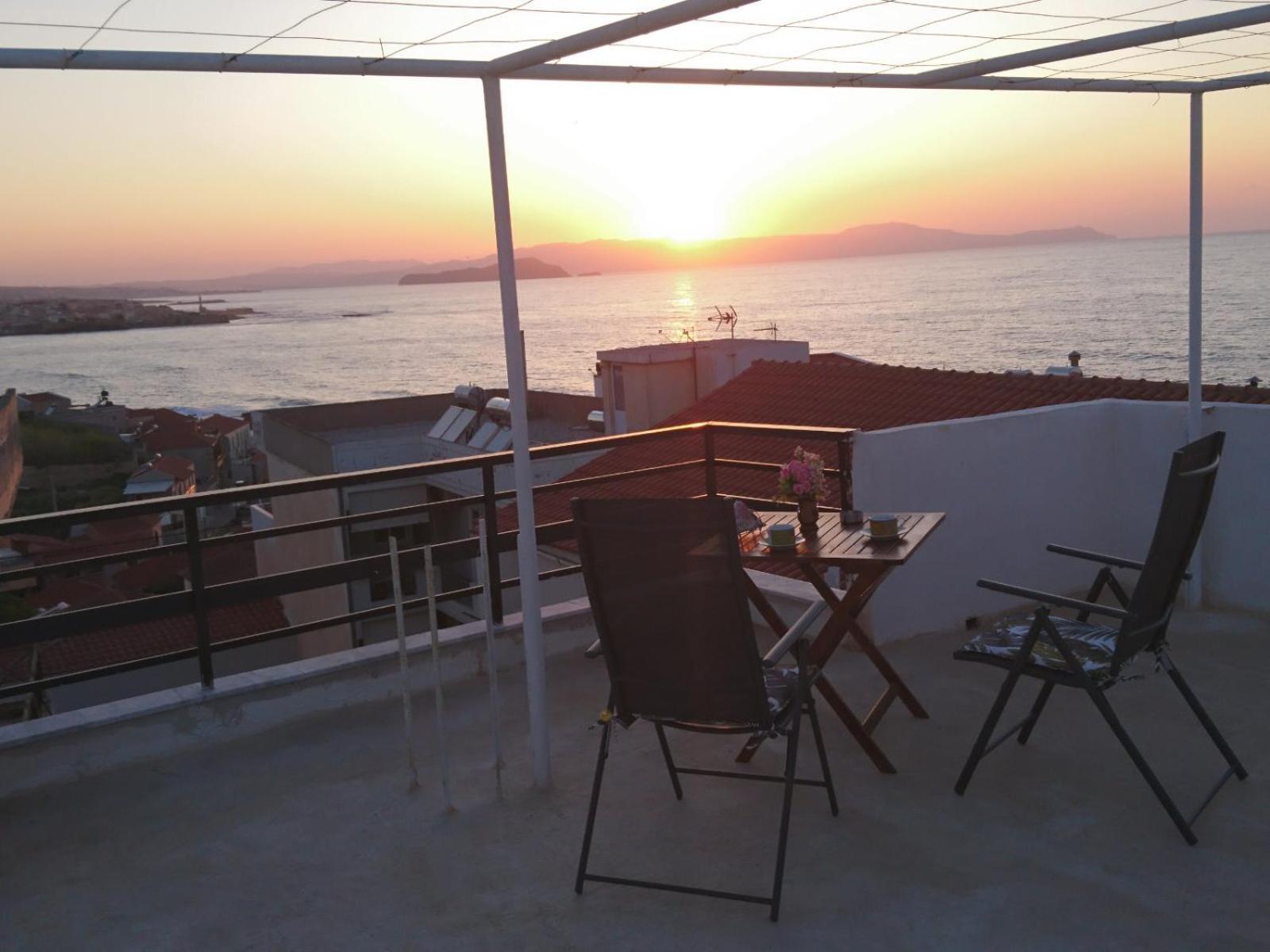 Sunny Family Apartment In Chania Close To The Sea Esterno foto
