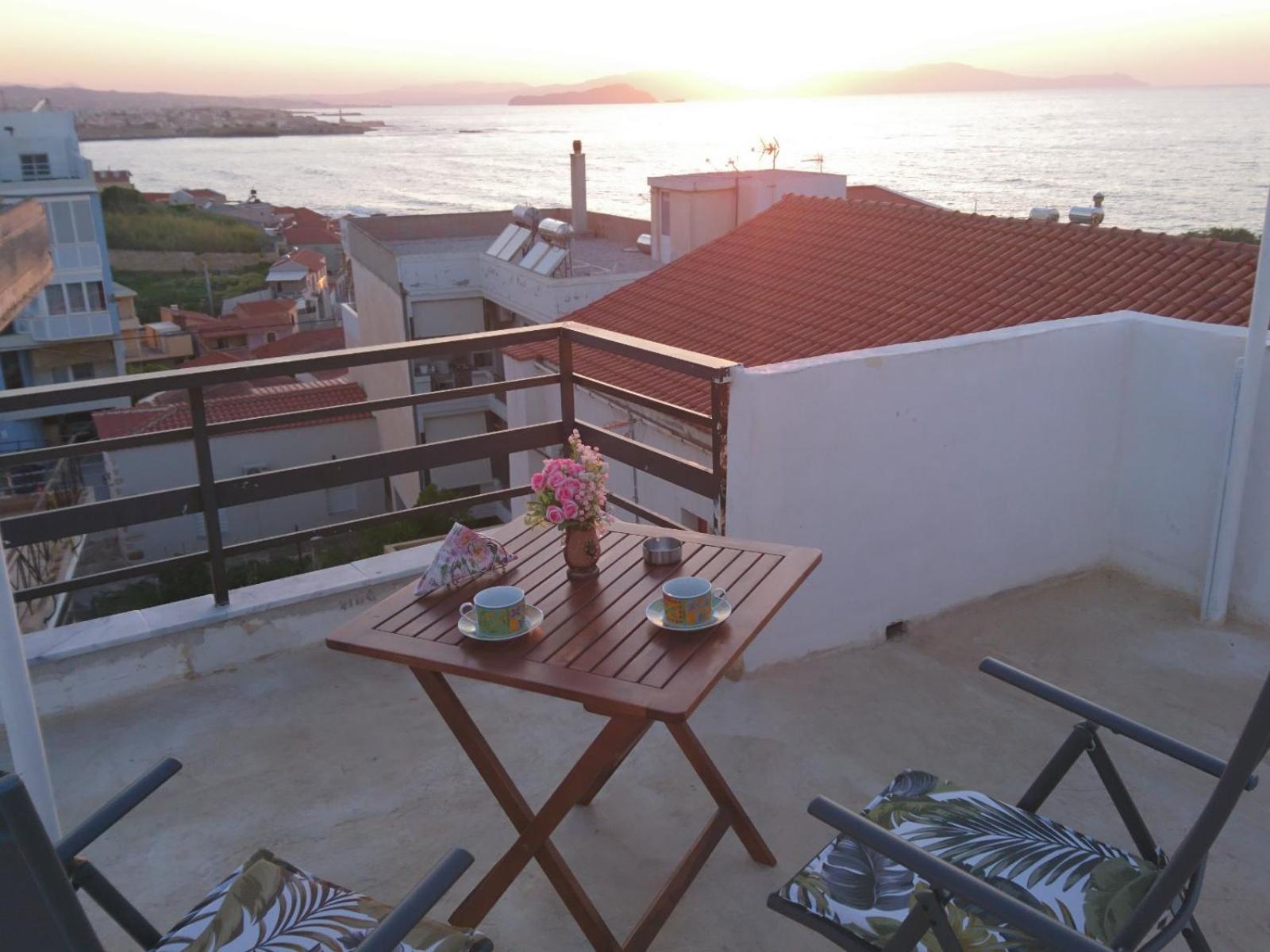 Sunny Family Apartment In Chania Close To The Sea Esterno foto